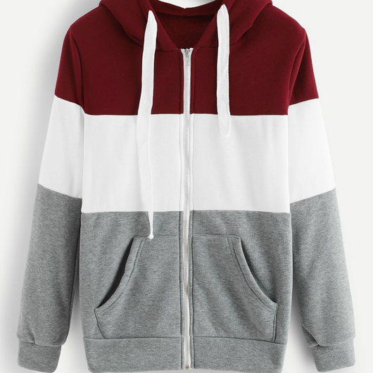 Sudadera con Capucha Colorblock - Image 5