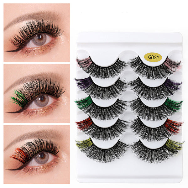 Pestañas Postizas 3D Volumen Natural - Pack 5 Pares