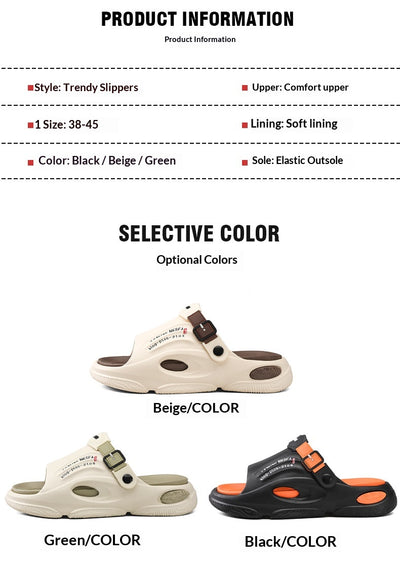 Pantuflas de Verano para Hombre con Suela Antideslizante - Image 21