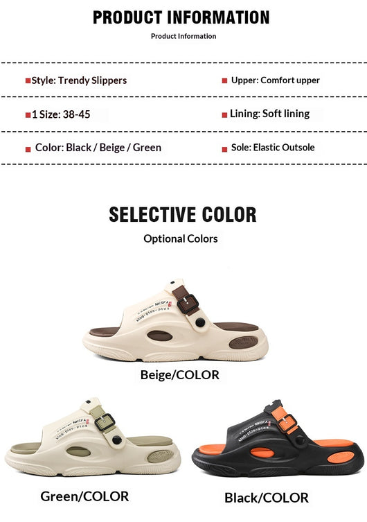 Pantuflas de Verano para Hombre con Suela Antideslizante - Image 21