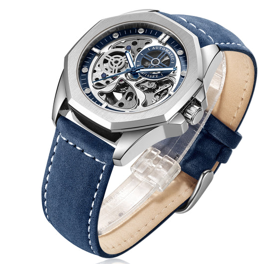 Reloj Mecánico Casual para Hombre con Correa Impermeable - Image 10