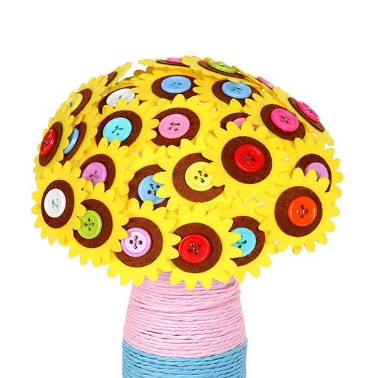 Ramo de Botones Creativo DIY para Niños - Image 17
