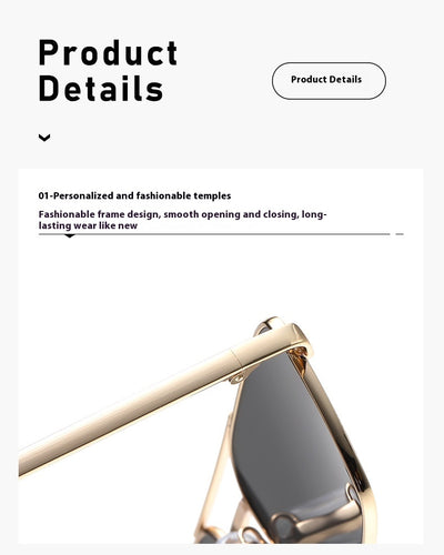 Black rectangular sunglasses with a double beam and dark gray lenses, angled on a white background. - Image 23