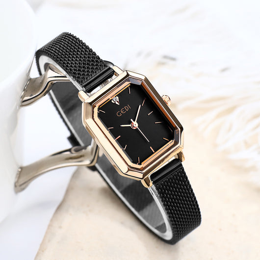 Reloj Cuadrado Retro Casual Versátil para Mujer - Image 6