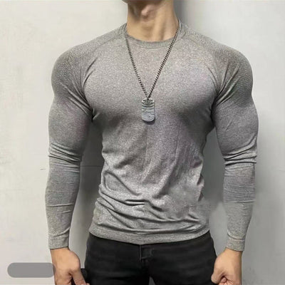 Polera Deportiva Ajustada con Cierre de Cremallera para Entrenamiento y Outdoor - Image 8