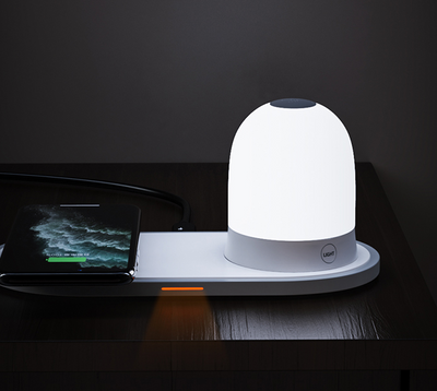 Cargador Inalámbrico para Celular con Luz Nocturna Integrada - Image 7