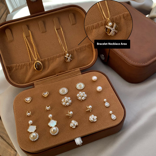 Caja de Almacenamiento Vintage para Joyas de Gran Capacidad - Image 3