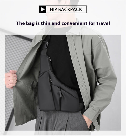 Bolsa Cruzada Triangular para Hombre - Casual y Funcional - Image 23