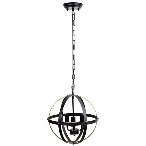 Lámpara Industrial Retro de Hierro Forjado para el Hogar