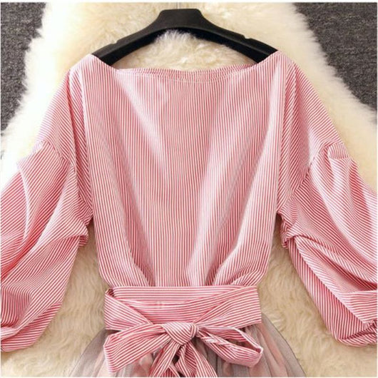 Conjunto Retro Francés para Mujer: Falda y Blazer Dos Piezas - Image 12