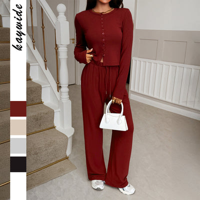 Conjunto Resort de Camisa y Pantalón Largo - Image 3