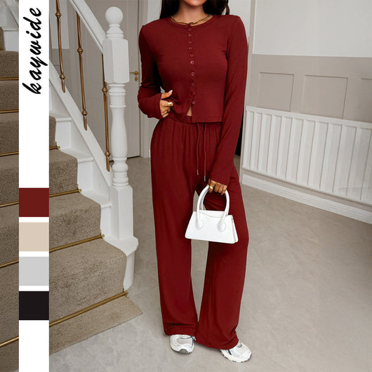 Conjunto Resort de Camisa y Pantalón Largo - Image 3