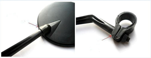 Espejo Retrovisor Convexo con Reflector para Bicicleta de Montaña - Image 19