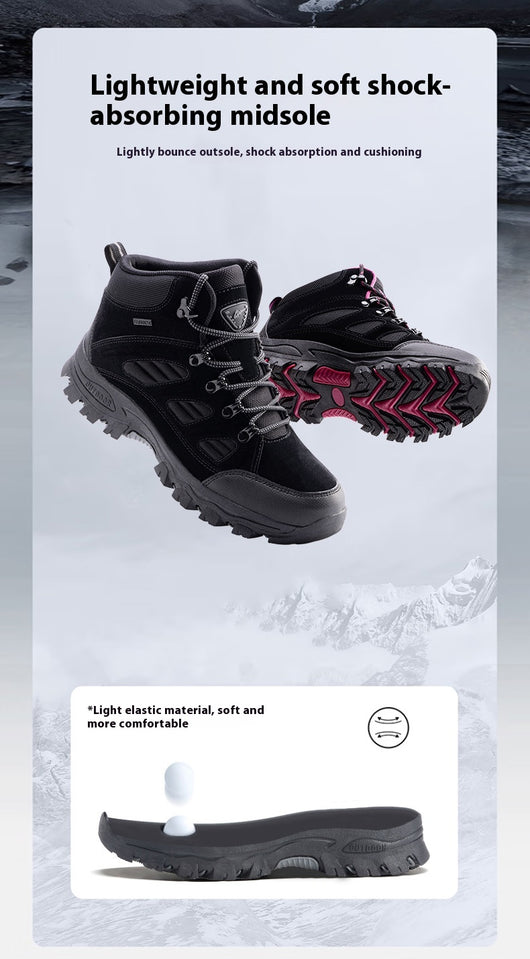 Botas de Montaña Impermeables Transpirables Antideslizantes para Parejas - Image 33