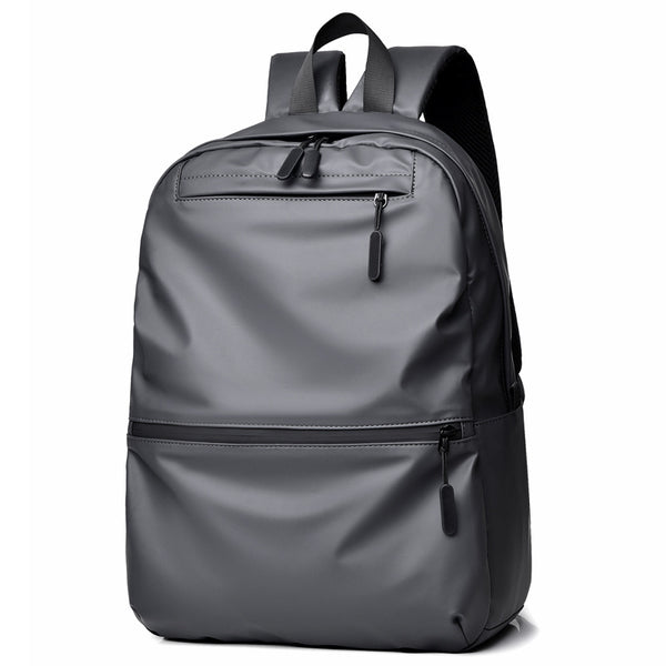 Mochila de Gran Capacidad Minimalista en Colores Sólidos - Image 4