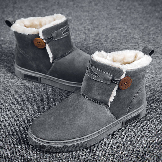 Botas Térmicas para Hombre con Forro de Algodón y Terciopelo - Image 3