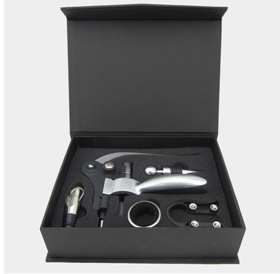 Estuche de Cuero Sommelier: Set Completo 9 Piezas con Abridor de Vino Premium - Image 4