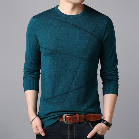 Suéter Tejido Cuello Redondo para Hombre - Image 10