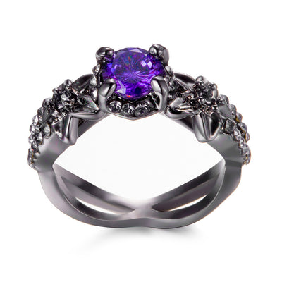 Anillo de Compromiso Ms. con Circón AAA - Image 3