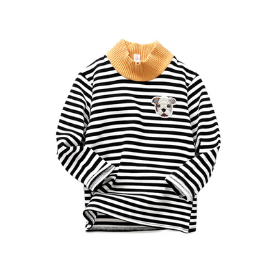Camiseta Térmica Infantil de Cuello Alto - Algodón Puro para Niños y Niñas - Image 19