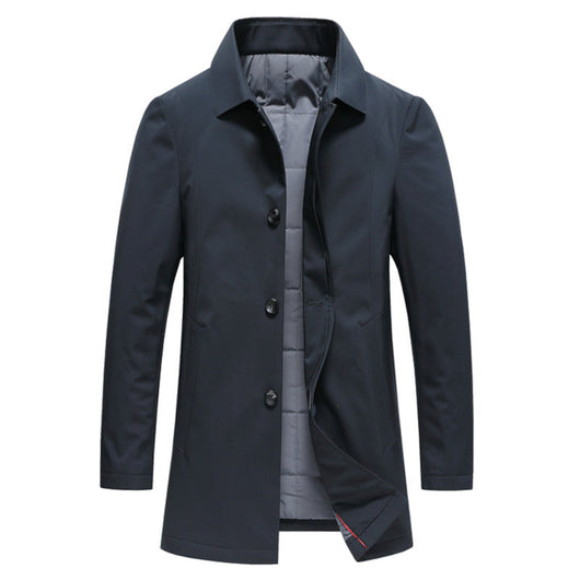 Cortavientos de Algodón Casual Talla Mediana - Image 2