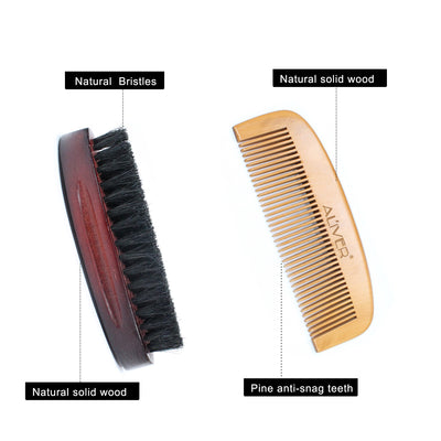 Kit Completo de Cuidado y Peinado de Barba para Hombres - Image 8