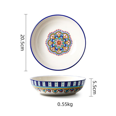 Plato de Cerámica Pintado a Mano 20 cm - Diseño Artesanal Único - Image 14