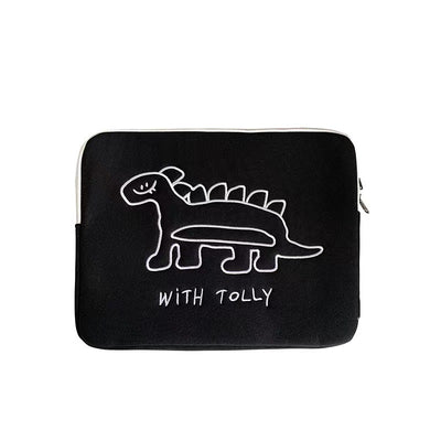 Funda para Laptop con Bordado Delicado - Protección Elegante - Image 10