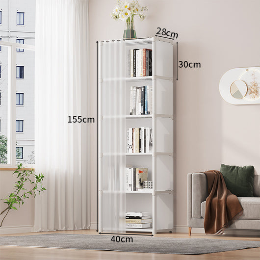 Estantería Modular Antipolvo de Múltiples Niveles - Image 9