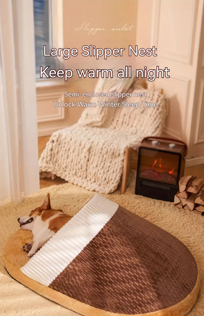 Cama Nido Térmico para Perros Pequeños y Medianos - Bolsa de Dormir Desmontable - Image 17