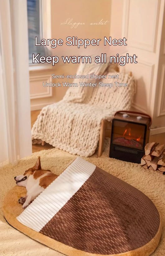 Cama Nido Térmico para Perros Pequeños y Medianos - Bolsa de Dormir Desmontable - Image 17