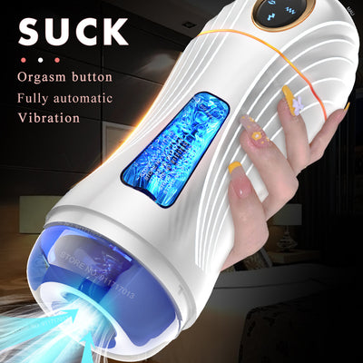 Masturbador Automático Multi-Frecuencia con Tecnología de Succión