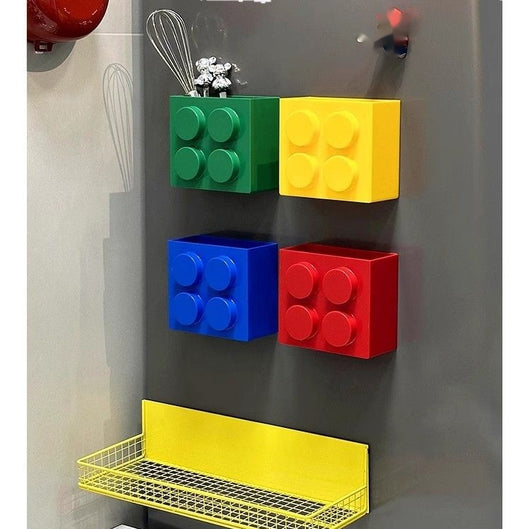 Organizador Magnético de Refrigerador con Soporte para Plástico y Pajillas - Image 10