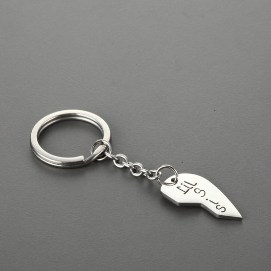 Llavero Personalizado de Acero Inoxidable con Letras - Image 7