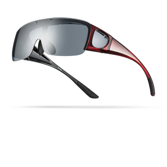 Gafas de Viaje Flip con Lentes Espejadas Polarizadas Resistentes al Viento