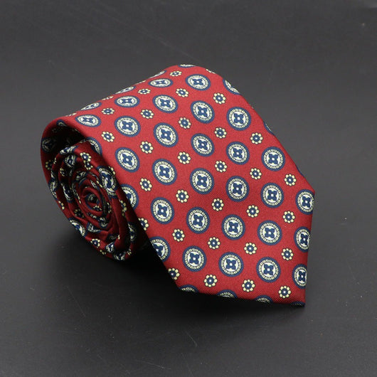 Corbata de Seda Bohemia Suave para Hombre 75mm - Image 43