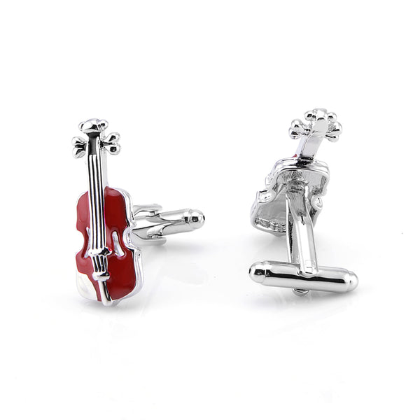 Brazalete de Violín Rojo de Alta Calidad Estilo Francés