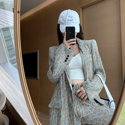 Conjunto de Chaqueta Estampada para Mujer - Elegancia y Confort - Image 10