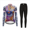Conjunto de Ciclismo para Mujer de Manga Larga