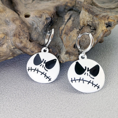 Aretes Divertidos de Halloween para Mujer - Diseño Cómico y Versátil