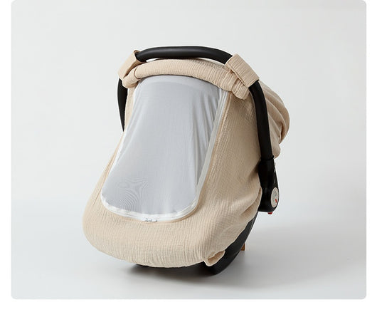 Protector de Coche para Bebé con Aislamiento Térmico y Protección contra el Viento - Image 9