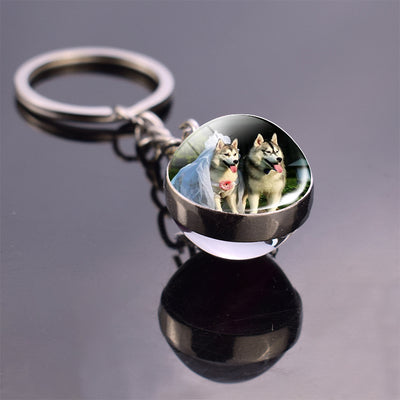 Llavero Luminoso con Esfera de Cristal Animal - Accesorio de Moda Brillante - Image 11