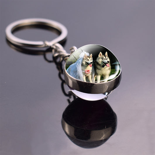 Llavero Luminoso con Esfera de Cristal Animal - Accesorio de Moda Brillante - Image 11