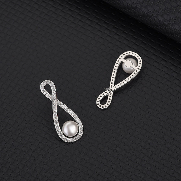 Aretes Infinito Ocho - Diseño Minimalista y Elegante