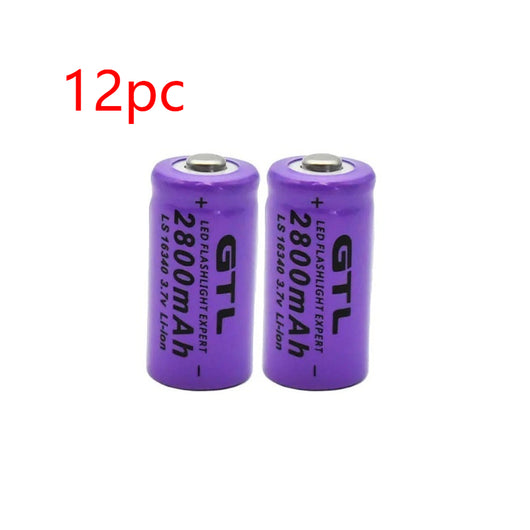 Linterna Táctica LED con Puntero Láser y Batería Recargable CR123A - Image 3