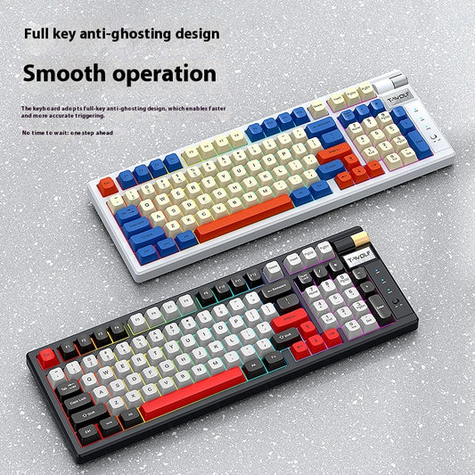 Teclado Mecánico Gaming con Carga Bluetooth