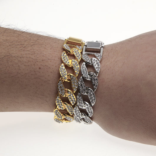 Pulsera de Eslabones Cubanos para Hombre - Image 6