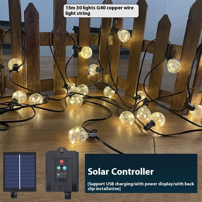 Luces Solares Decorativas Estilo Retro para Camping y Celebraciones - Image 14
