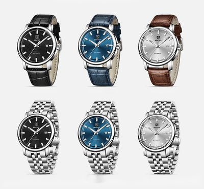 Reloj Mecánico Empresarial para Hombre con Calendario Luminoso Multifuncional - Image 8