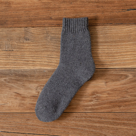 Calcetines Térmicos Gruesos para Hombre - Lana Cálida Tubo Medio - Image 4